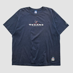 Houston Texans Reebok 2000s T-shirt Navy Vintage