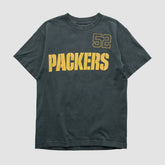 Green Bay Packers Reebok 2000s T-shirt Black Vintage