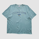Chicago Cubs Majestic 2000s T-shirt - Light Blue - XL by Fanatics Real Vintage T-shirts