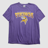 Minnesota Vikings Majestic 2000s T-shirt Purple Vintage