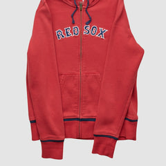 Boston Red Sox Nike 2000s Hooded Full Zip Sweatshirt - Red - XS by Fanatics Real Vintage Sweatshirts