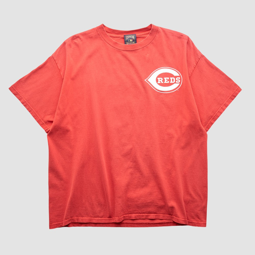 Cincinnati Reds Cooperstown Collection 2000s T-shirt - Red - M by Fanatics Real Vintage T-shirts