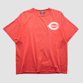 Cincinnati Reds Cooperstown Collection 2000s T-shirt - Red - M by Fanatics Real Vintage T-shirts