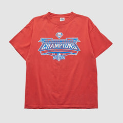 MLB World Series Delta 2008 T-shirt - Red - S by Fanatics Real Vintage T-shirts