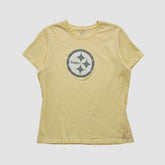 Pittsburgh Steelers Reebok 2000s T-shirt Yellow Vintage