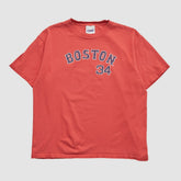 Boston Red Sox CSA 2000s T-shirt - Red - XS by Fanatics Real Vintage T-shirts