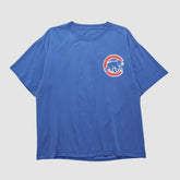 Chicago Cubs Majestic 2008 T-shirt - Blue - XL by Fanatics Real Vintage T-shirts