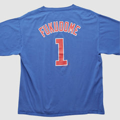 Chicago Cubs Majestic 2008 T-shirt - Blue - XL by Fanatics Real Vintage T-shirts