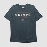 New Orleans Saints NFL 2010s T-shirt Black Vintage
