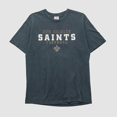 New Orleans Saints NFL 2010s T-shirt Black Vintage
