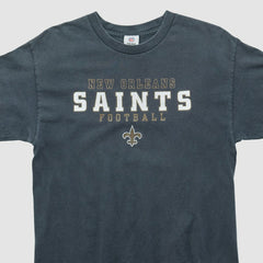 New Orleans Saints NFL 2010s T-shirt Black Vintage