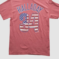 Philadelphia Phillies Majestic 2000s T-shirt - Red - S by Fanatics Real Vintage T-shirts