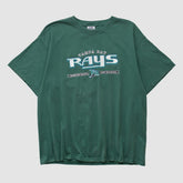 Tampa Bay Rays Lee Sport T-shirt - Green - L by Fanatics Real Vintage T-shirts