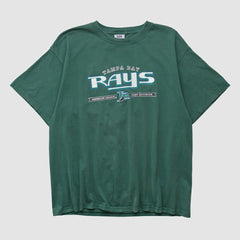 Tampa Bay Rays Lee Sport T-shirt - Green - L by Fanatics Real Vintage T-shirts