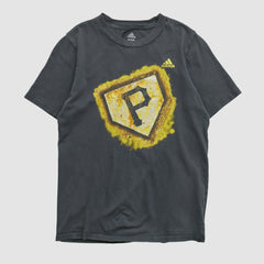 Pittsburgh Pirates Adidas 2010s T-shirt - Black - XS by Fanatics Real Vintage T-shirts