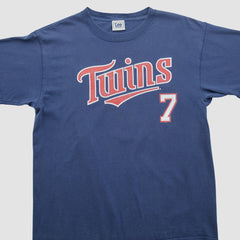 Minnesota Twins Lee Sport 2000s T-shirt - Navy - M by Fanatics Real Vintage T-shirts