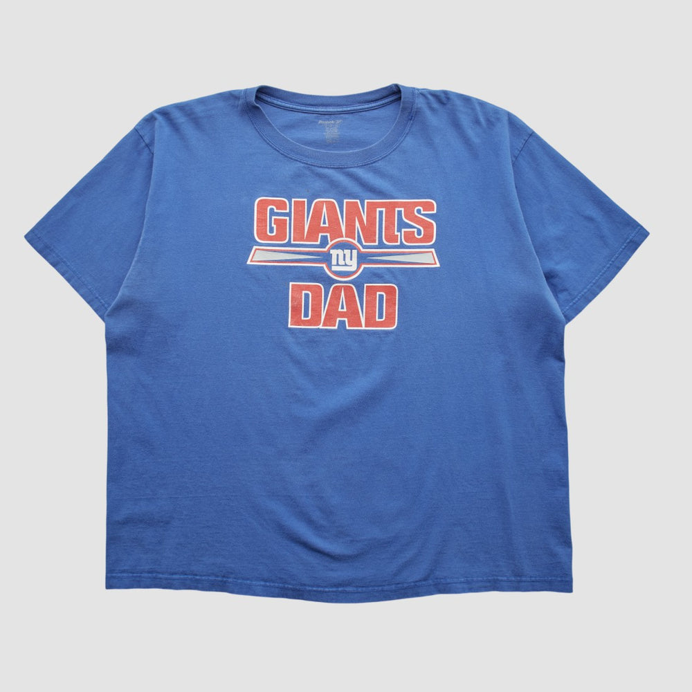 New York Giants Reebok T-shirt Blue Vintage