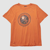 Houston Astros 2000s T-shirt - Orange - S by Fanatics Real Vintage T-shirts