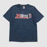 David Ortiz Nike 2007 T-shirt - Navy - S by Fanatics Real Vintage T-shirts