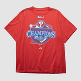 Philadelphia Phillies 2008 T-shirt - Red - M by Fanatics Real Vintage T-shirts