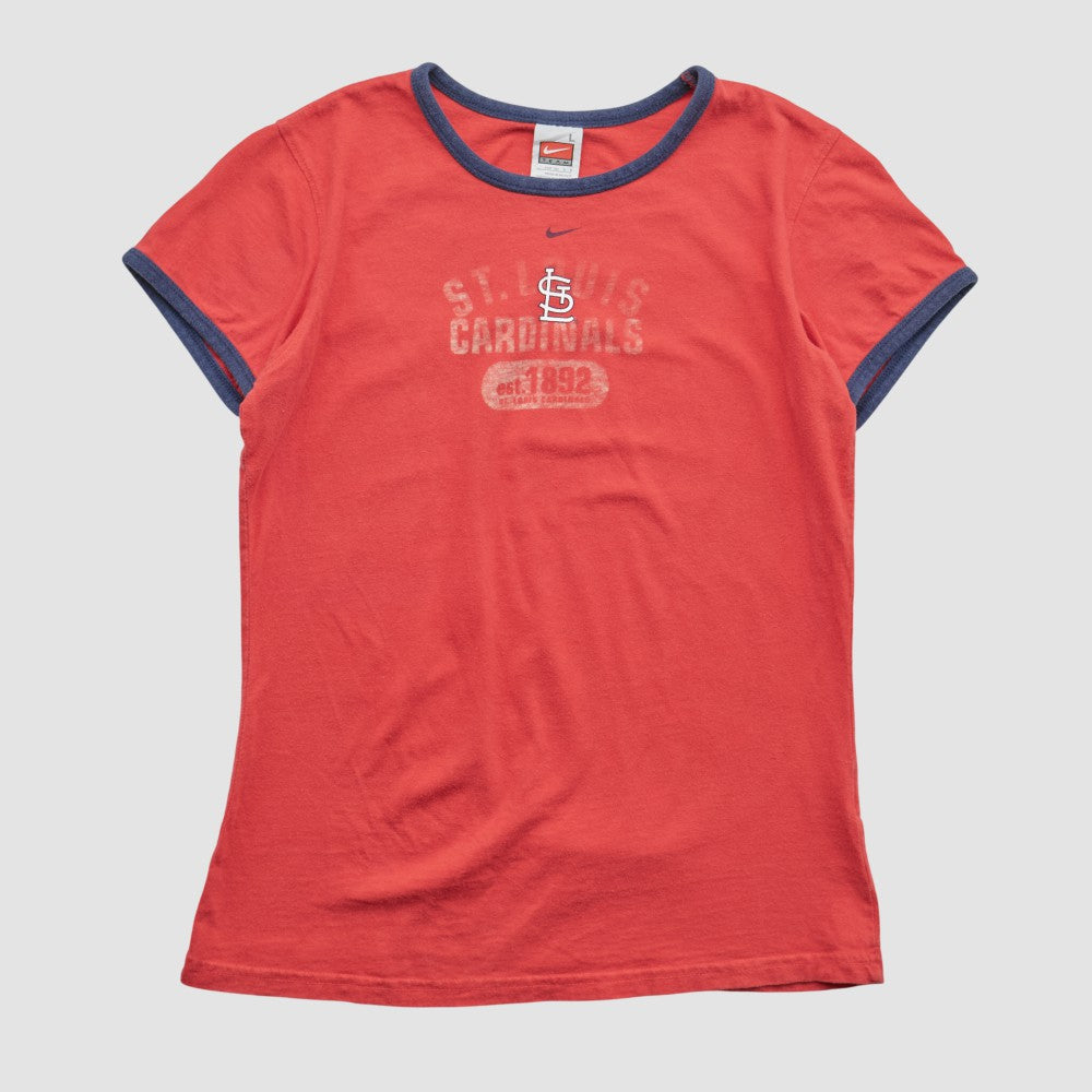 St. Louis Cardinals Nike 2000s T-shirt - Red - L by Fanatics Real Vintage T-shirts
