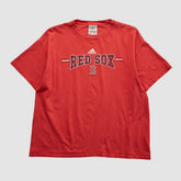 Boston Red Sox Adidas 2000s T-shirt - Red - M by Fanatics Real Vintage T-shirts