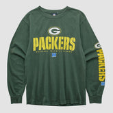 Green Bay Packers NFL 2010s Long Sleeve T-shirt Green Vintage