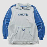 Indianapolis Colts NFL 2010s Pullover Sweatshirt White Vintage
