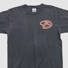 Arizona Diamondbacks Majestic 2000s T-shirt - Black - L by Fanatics Real Vintage T-shirts