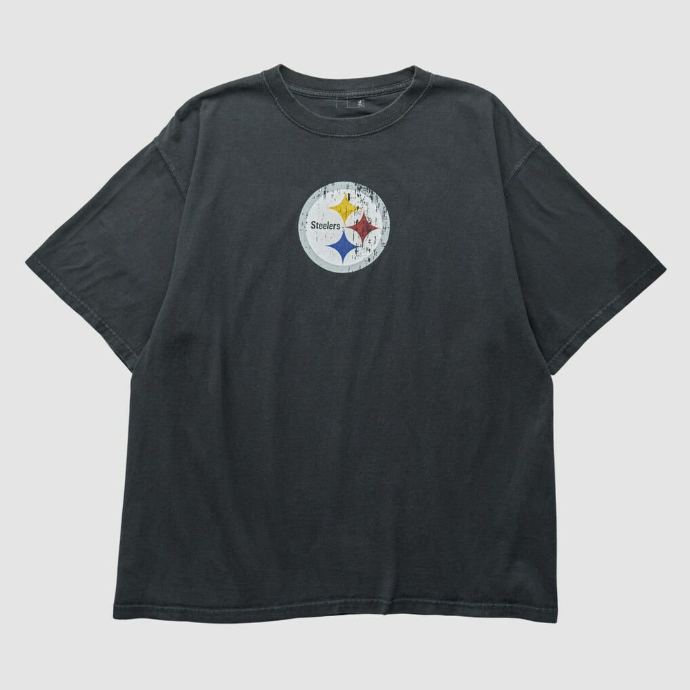 Pittsburgh Steelers 2000s T-shirt Black Vintage