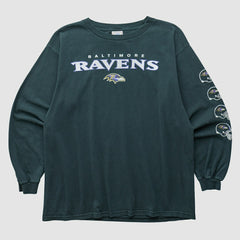 Baltimore Ravens NFL 2000s Long Sleeve T-shirt Black Vintage