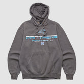 Carolina Panthers NFL 2010s Hooded Pullover Sweatshirt Dark Heather Gray Vintage