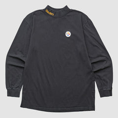 Pittsburgh Steelers NFL 2000s Long Sleeve T-shirt Black Vintage