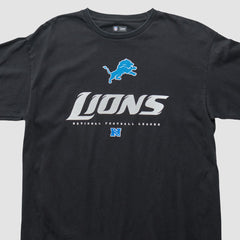 Detroit Lions NFL 2010s Long Sleeve T-shirt Black Vintage
