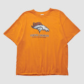 Denver Broncos NFL 2010s T-shirt Orange Vintage