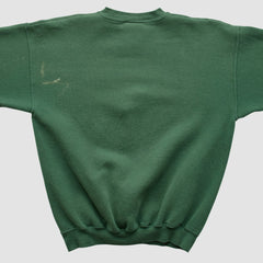 Green Bay Packers Logo Athletic Pullover Sweatshirt Green Vintage
