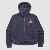 St. Louis Cardinals Gear For Sports 2010s Hooded Full Zip Sweatshirt - Navy - XS by Fanatics Real Vintage Sweatshirts