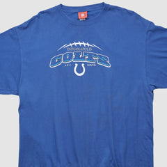 Indianapolis Colts NFL 2000s T-shirt Blue Vintage