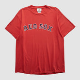Boston Red Sox Adidas 2000s T-shirt - Red - L by Fanatics Real Vintage T-shirts