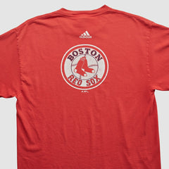 Boston Red Sox Adidas 2000s T-shirt - Red - L by Fanatics Real Vintage T-shirts