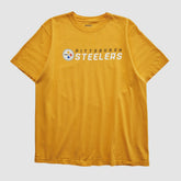 Pittsburgh Steelers Reebok 2000s T-shirt Yellow Vintage