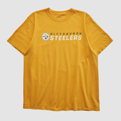 Pittsburgh Steelers Reebok 2000s T-shirt Yellow Vintage