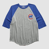 Chicago Cubs Majestic 2000s T-shirt - Heather Gray - M by Fanatics Real Vintage T-shirts