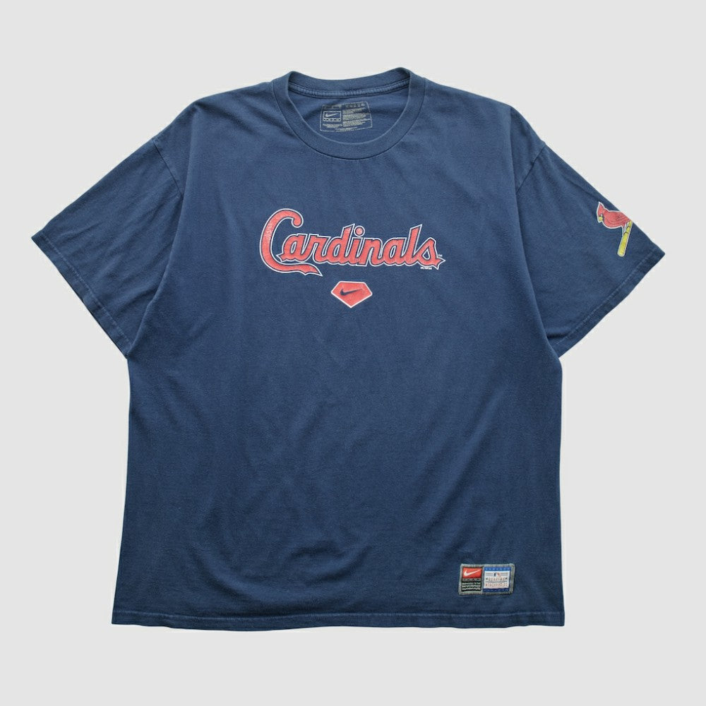 St. Louis Cardinals Nike 2000s T-shirt - Navy - L by Fanatics Real Vintage T-shirts