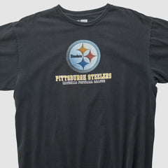 Pittsburgh Steelers NFL 2000s T-shirt Black Vintage