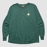 Pittsburgh Steelers NFL 2000s Long Sleeve T-shirt Green Vintage