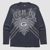 Green Bay Packers NFL 2000s Long Sleeve T-shirt Black Vintage