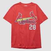 St. Louis Cardinals Majestic 2000s T-shirt - Red - XS by Fanatics Real Vintage T-shirts