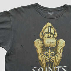New Orleans Saints Reebok 2000s T-shirt Black Vintage