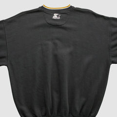 Pittsburgh Steelers Starter 90s Pullover Sweatshirt Black Vintage